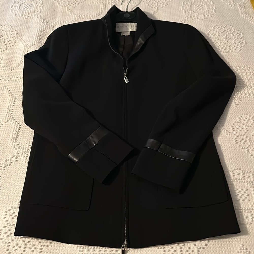 Doncaster Blazer Vintage Size 4 Black